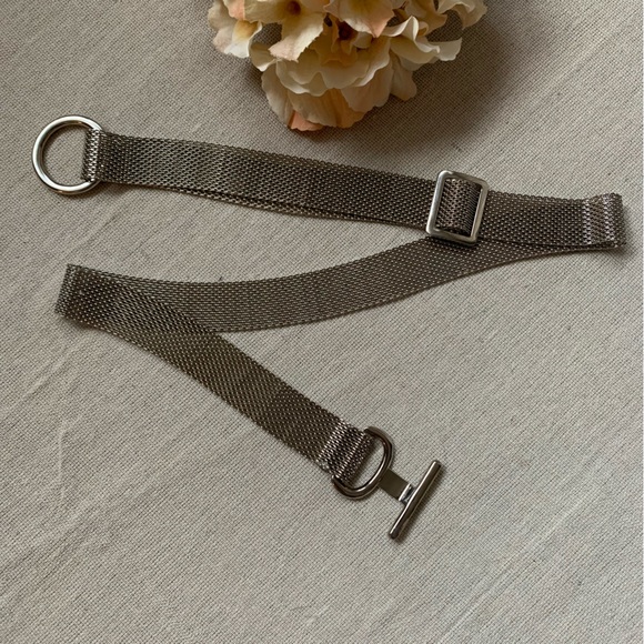 Silver Mesh Belt - Picture 4 of 5